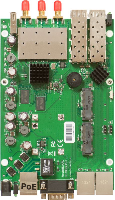 RB953GS-5HnT-RP -- 3ǧڣ2SFP2MiniPCI-e