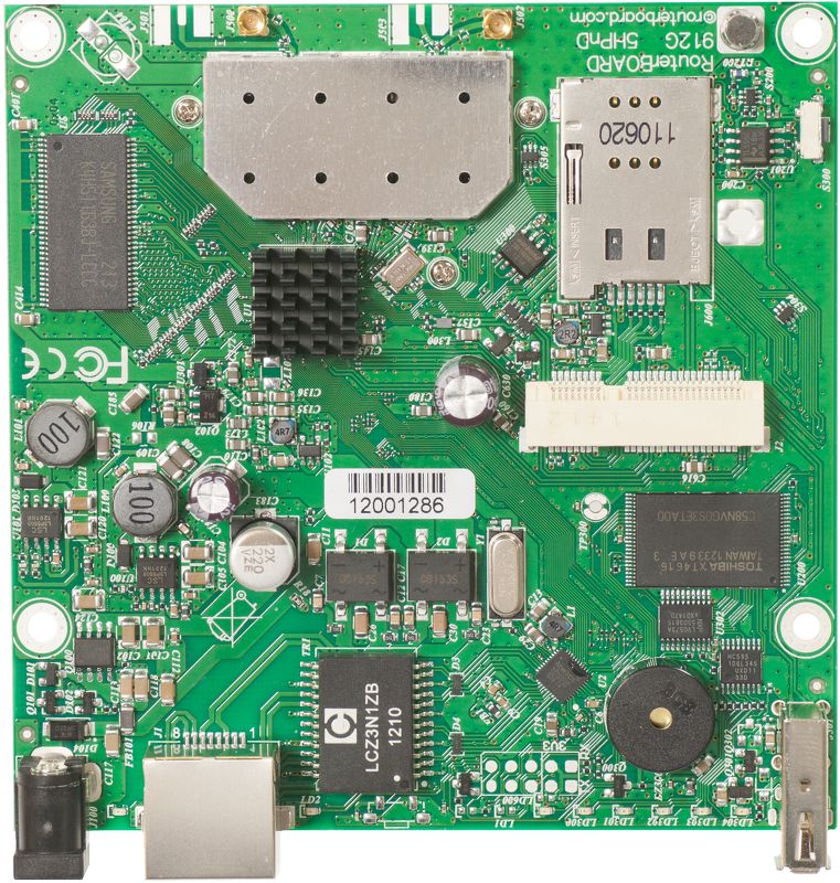 RB912UAG-5HPnD -- 1ǧڣ1MiniPCI-e