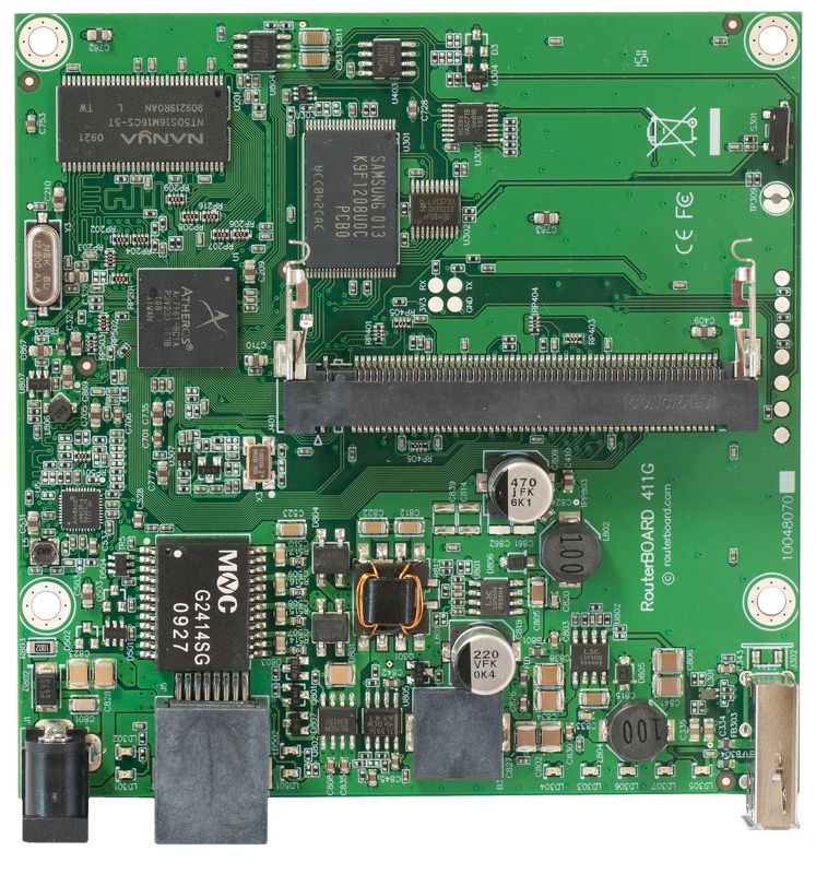 RB411GL - 1ǧڣ1MiniPCI